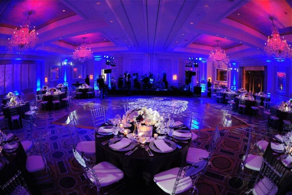 Adler Planetarium Purple Uplights